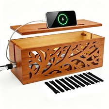 Goberistmal Wood Cable Management Box picture