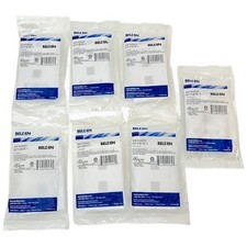 Lot of 7 Belden Faceplates Keyconnect 2-Port White with Id Window AX102655 picture