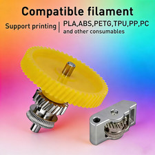 Hardened Steel Extruder Gear Hotend Kit Assembly For Bambu Lab P2S 3D Printer US picture
