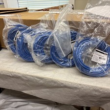 Legrand VS 20. ft Blue Non Booted C6 CM Patch Cable (QTY 5 ) picture