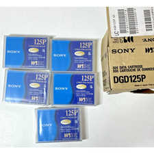 15 Sony Premium DGD125P 12GB DDS3 Data Storage Cartridges 125m 410ft Sealed NEW picture