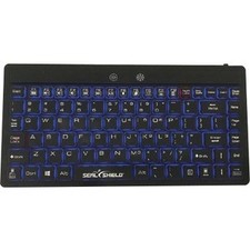Seal Shield Silk Mini Glow Waterproof Silicone Backlit Keyboard picture