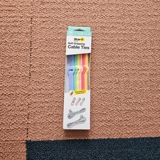 New Wrap-It Storage Self-Gripping Cable Ties (24-Pack) - (12) 6” (12) 9” New Z8a picture