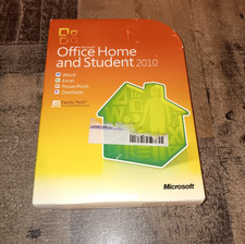 Genuine Microsoft Office 2010 Home and Student Family Pack w/ Box Read  picture