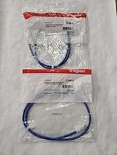 (6) Legrand -MC603-06 - Clarity Cat 6 UTP Modular Patch Cord, 3 FT, Blue picture