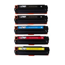 5PK CB540A(2 Black) CB541A CB542A CB543A Set For HP125A  CM1312MFP CP1215 CP1515 picture