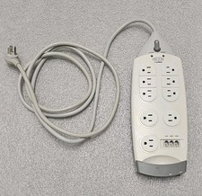 Belkin Surgemaster F9M923-08 Surge Protector Power Strip Internet Phone Ethernet picture