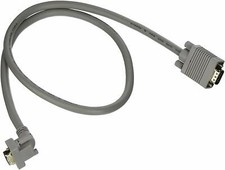 C2G 52015 VGA CABLE PREMIUM SHIELDED HD15 SXGA M/M Monitor CABLE WITH 90A.. picture