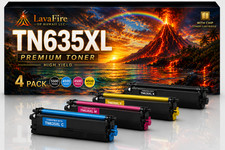 ** NEW Brother Toner | TN635XL / TN635 | Black / Color | High Yield | 4-Pack picture