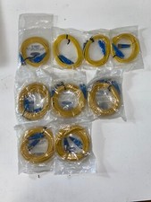 LOT of 9 PCS 5PCS - Duplex Fiber Optic Cable ST/SC 8.3/125/ 15'(F2F80207-15) 4PC picture