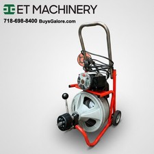 RIDGID K-400 Drain Cleaning Snake Auger Drum Machine C-32IW 3/8