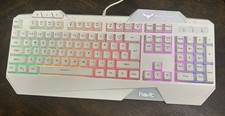 Havit Game Series Magic Eagle White-rainbow back lit keyboard and mouse picture