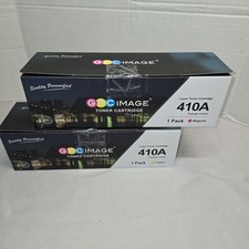 GPC Image Toner Cartridges HP 410A CF410A Laserjet Yellow & Magenta Sealed  Nwot picture