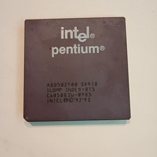 Intel P1 100 Mhz CPU Processor - A80502-100 SX970 picture