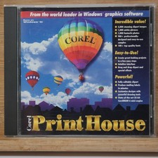 Corel Print House Graphics Software for Windows 95 - Cd-rom - Create Projects picture