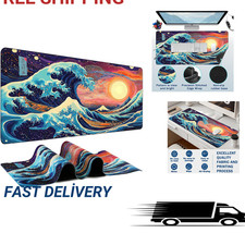 Large Gaming Mouse Pad Desk Mat for Keyboard and Mouse 35.4 Inch Extra Large Non picture