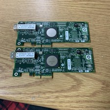 Lot Of 2 HP Emulex 397739-001 Fiber Channel 2-Port NIC Network Adapter Card picture