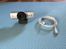 Logitech MX Brio 4K Ultra HD Webcam Pale Gray 8.5MP USB-C HDR AI Webcam picture