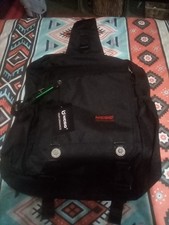 NICGID Sling Bag Chest Shoulder BackpackBlack  14.1 Crossbody Messenger NWT picture