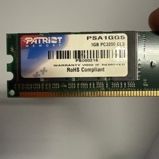 Patriot Memory 1GB PC3200 CL3 picture