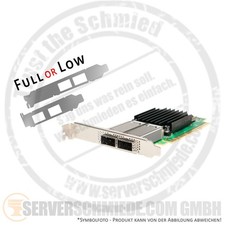 HP Mellanox 2x 100GbE QSFP28 CX456A Network Ethernet Controller x16 825111-B21 picture