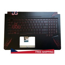 New For ASUS TUF Gaming FX504 FX504G FX80 FX80G Palmrest W/ Keyboard Red Backlit picture