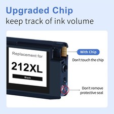4 Pack 212XL Reman Ink Cartridges for Epson XP/WF Printers Black/Color picture