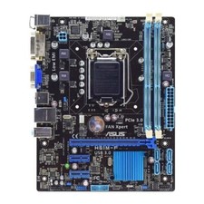 For ASUS H61M-F motherboard H61 LGA1155 2*DDR3 16G DVI+VGA UATX Tested ok picture
