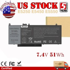 Battery for Dell Latitude E5250 E5450 E5550 Notebook 15.6