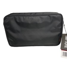 TINY TOWER Electronic Accessories keyboard Tote Bag Organizer Travel Black **NWT picture