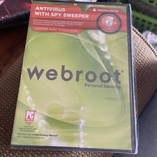 NEW 2011 Webroot Antivirus with Spy Sweeper (PC, Personal Edition) Sealed  NEW picture