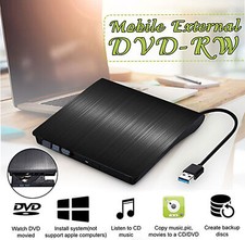 External CD DVD Drive USB 3.0 Writer Burner Player for PC Laptop Windows 11 10 picture