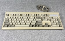 Vintage IBM KB-8923 PS/2 Keyboard White 07H0665 Tested picture