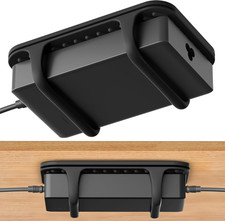 Universal Silicone Laptop Charger Holder,Under Desk Power Brick Mount Organiz... picture