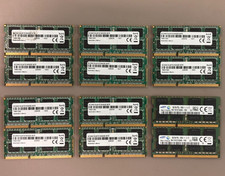 Lot (12) 8GB DDR3L 1600 SODIMM Laptop RAM - Avant & Samsung PC3L-12800 - Tested picture