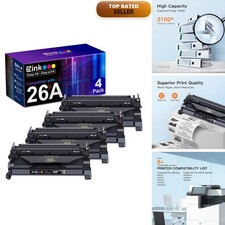 E-Z Ink 26A Black Toner Cartridge 4 Pack CF226A for HP LaserJet Pro M402 M426 picture