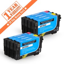 8PK 802XL Compatible Ink Cartridge For Epson WorkForce WF-4730 4720 4734 4740 picture