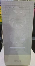 Antec NX410W V2 White ATX Mid Tower Gaming PC Case Tempered Glass 3 Fans picture