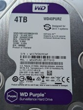 Western Digital 4TB WD40PURZ Purple SATA 6Gb/s 3.5