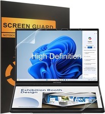 4-Pack Clear Shield Screen Protectors for ASUS Zenbook Duo 14” High Definition picture