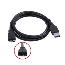 USB 3.0 Cable Data For G-Technology G-DRIVE 0G02576 Mini 1TB Hard Disk Drive HD picture