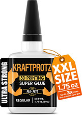 3D Printer Super Glue Thin for PLA, ABS, PETG, TPU & Nylon – 1.76 Oz XXL – Capil picture