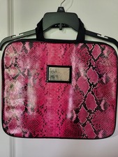 Betsey Johnson, Pink Snakeskin Laptop Bag, Sleeve picture