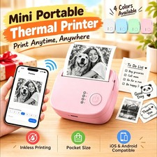 XenGro Mini Printer, Portable Thermal Printer, Pocket Printer picture