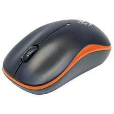 Manhattan 179409 Success Cordless Optical Mouse, 3 Buttons, 2.4 Ghz, Black And picture