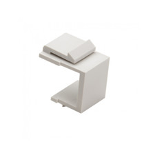 Platinum Tools 790WH-10 White Keystone Blank Insert, 10 Piece picture
