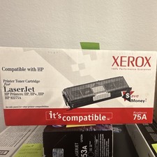 Xerox 75A Black Laser Toner Cartridge for HP LaserJet IIP IIP+ IIIP LBPIV LX picture