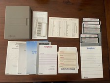 Vintage Computer Software Lotus 1.2 Symphony 5-1/4” Disk Guide Keyboard Template picture