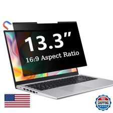 ZOEGAA Magnetic Laptop Privacy Screen 13.3 Inch 16:9 Removable Filter picture