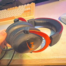 HyperX Cloud II Over-Ear Wired Gaming Headset w/ Mic 3.5mm Black/Red(no mic ) picture